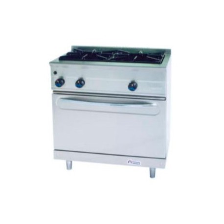 Cocina modular a gas serie 550 snack M-900/2H
