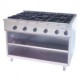 Cocina modular a gas serie 750 M-1200/6H