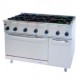 Cocina modular a gas serie 750 M-1200/6H