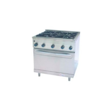 Cocina modular a gas serie 750 M-900/4H
