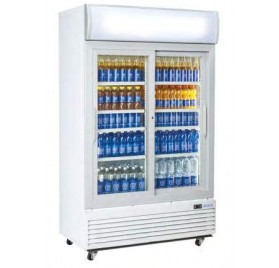 ARMARIO PUERTA DE CRISTAL CON DISPLAY DC1000S