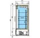 ARMARIO PUERTA DE CRISTAL CON DISPLAY TORNADO V 50 BT
