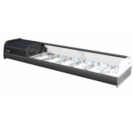 VITRINA JADE 8 NEGRA