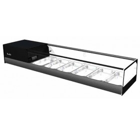 VITRINA CUB 8 NEGRA
