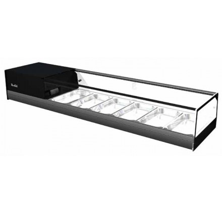 VITRINA CUB 8 NEGRA