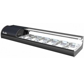 VITRINA ONIX 8 NEGRA