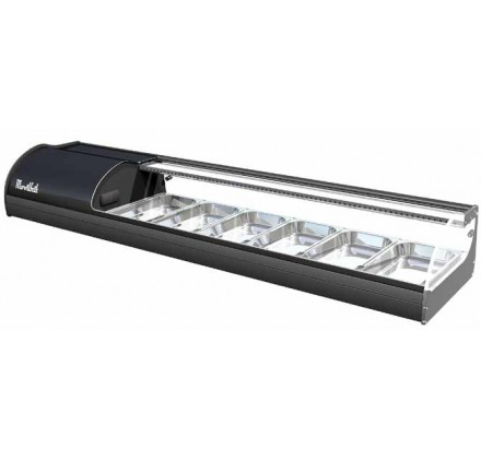 VITRINA ONIX 8 NEGRA