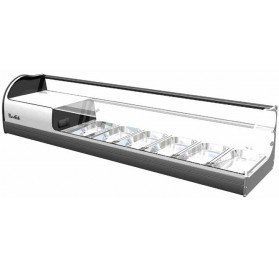 VITRINA ONIX 8 2 PISOS BLANCA