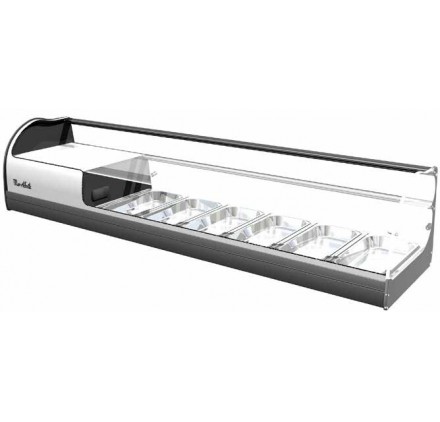 VITRINA ONIX 8 2 PISOS BLANCA