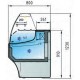 Vitrina expositora refrigerada VE-8