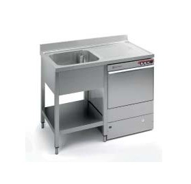 Fregadero 2 cubas con escurridor izquierda 1800x700 FRLV-718/21I