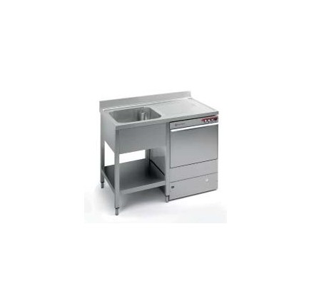 Fregadero con escurridor y orificio 1800x700 FR-718/111D