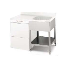 Bastidor para lavavajillas 1800x600 FLS-618 D/I (sin estante) para encimeras 5898618/5899618