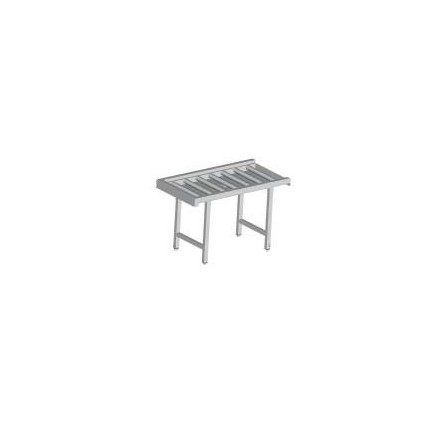 Mesa recta rodillos MR-1600 (1600x630x850)