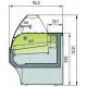 Vitrina expositora refrigerada VE-9