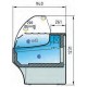 Vitrina expositora refrigerada VE-9
