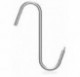 Gancho varilla modelo "S" 200x50x6 mm.
