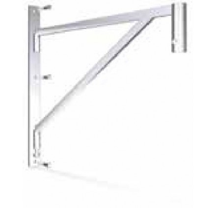 Soporte cartela fijo y giratorio para balanzas de 450x40x535x30 mm.