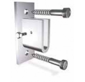 Soporte lateral 100x40x45 mm. Mano izquierda.