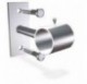 Soporte lateral para tubo 100x40x45x30 mm.