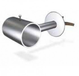 Soporte recto en tubo para recibir 180x60x38 mm.