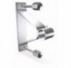 Soporte puente c/trasera para tubo 200x149x38 mm.