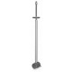 Tirante de techo para tubo con varilla 600x30 mm.