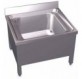 Fregadero gran capacidad 2 cubetas 2000x600x850 mm Dimensiones cubeta 932x468x600 mm.