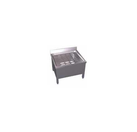Fregadero vertedero 1C 700x600x500 mm. Dimensiones cubeta 500x500x300 mm.