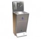 Lavamanos integral registrable un pulsador dimensiones 450x450x1250 mm