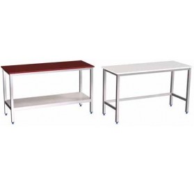 Mesa central encimera fb.roja s/ent.2000x700x870
