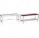 Mesa prepar.central fb.blanca c/ent.1000x600x850