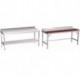 Mesa prepar.mural fb.roja c/ent.1500x600x850 mm.