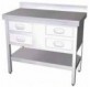 Mesa mural con 8 cajones 1000x700x850 mm.