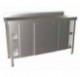 Mesa mural c/ptas. corred. y 4 cajones 2000x600x850 mm.