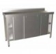 Mesa mural c/ptas. corred. y 4 cajones 2000x600x850 mm.