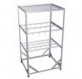 Palet para jamones 3 niveles 1153x953x2033 mm. Construido totalmente en acero galvanizado. Ganchos inox