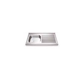 Fregadero 1400x600 1 cubeta y 1 escurridor dcha. dimensiones cubeta 600x500x320 mm.