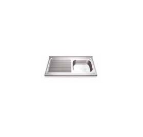 Fregadero 1600x700 1 cubeta gc y 1 escurridor derecha dimensiones cubeta 950x500x400 mm.