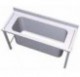 Fregadero gran capacidad 1500x700 mm. 1 cubeta Dimensiones cubeta: 1160x500x600 mm.