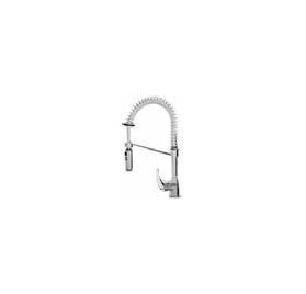 Grifo monomando codo sobremesa dos aguas 230x115x3/8"