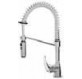 Grifo monomando codo sobremesa dos aguas 230x115x3/8"