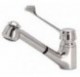 Grifo monomando codo 2 aguas, ducha extensible 228x130x1/2"