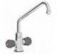 Grifo de columna orientable 2 aguas monomando