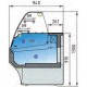 Vitrina expositora pastelera VEP-9