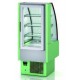 Vitrina expositora ventilada cristal curvo VV-C