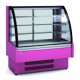 Vitrina expositora ventilada cristal curvo VV-C