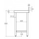 MESA ACERO INOXIDABLE GAMA 600