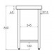 MESA ACERO INOXIDABLE GAMA 700
